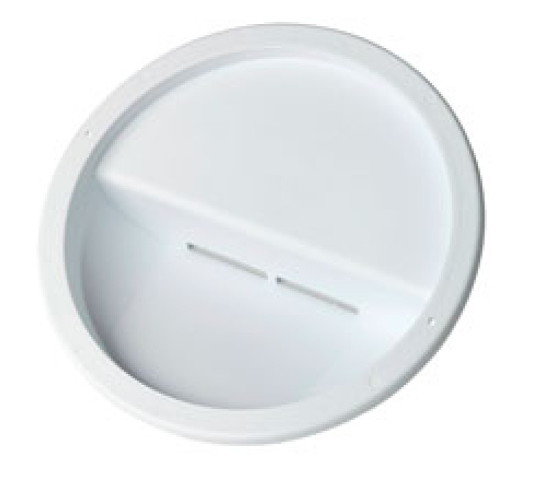 White Charity Collection Box lid